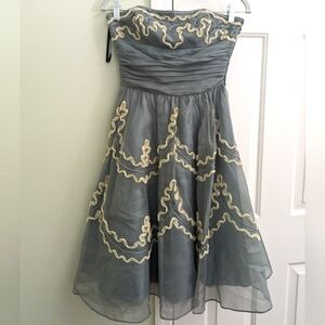 Betsy Johnson Vintage Evening Midi Dress